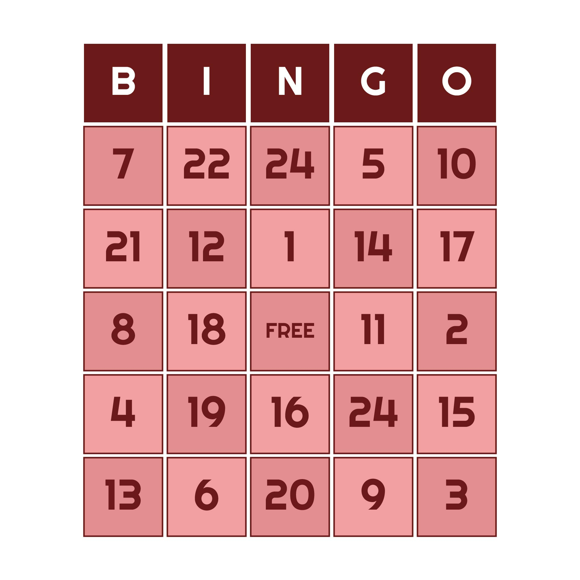 10 Best Printable Bingo Calling Cards Printablee