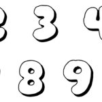 10 Best Printable Bubble Numbers 1 10 Printablee