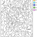 10 Free Printable Paint By Numbers For Adults Paint By