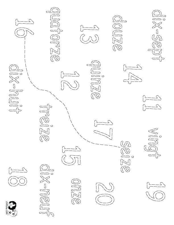 11 Best Images Of French Numbers 1 20 Worksheet French 11 Best Images Of French Numbers 1 20 Worksheet French