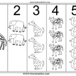 16 Best Images Of 1 Through 5 Worksheet Preschool