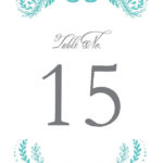 33 Fun And Free Wedding Table Printables Table Numbers
