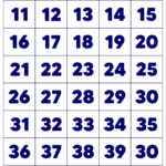 6 Best Large Printable Number 11 Printablee