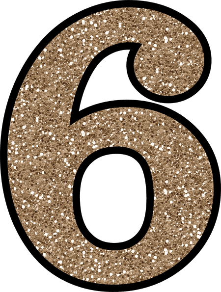 6 Number PNG Transparent Images PNG All