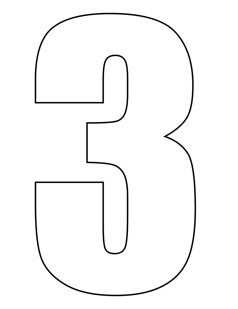 7 Best Large Printable Bubble Number 9 Printablee