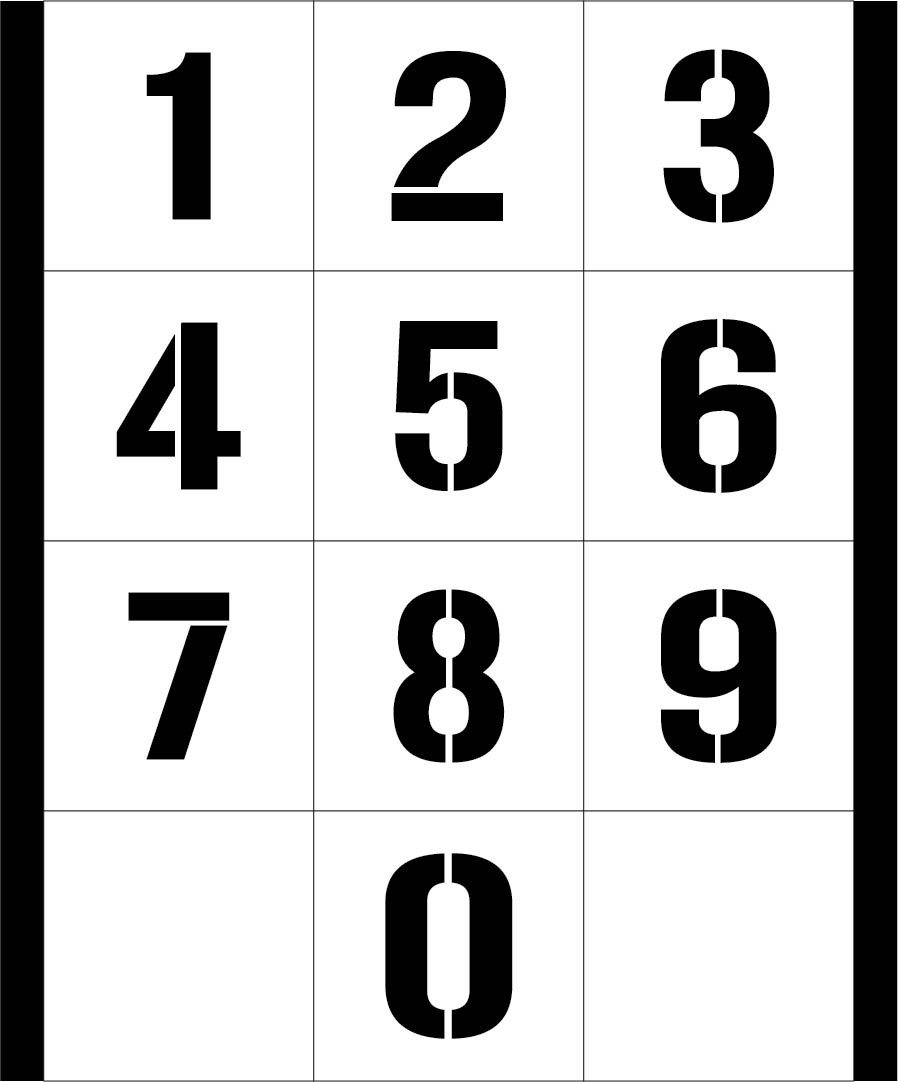 9 Best 1 Inch Printable Number 3 Printablee