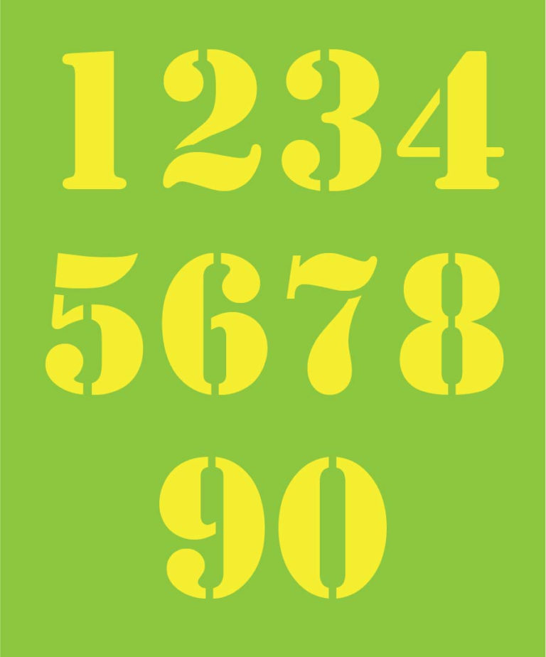 9 Best 2 Inch Printable Numbers Printablee