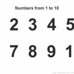 Adorable Free Printable Numbers 1 10 Alma Website