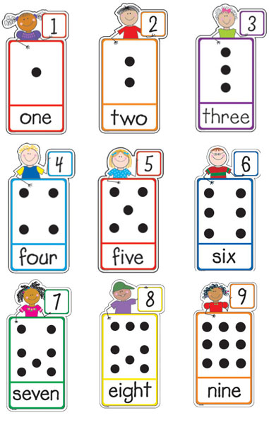 Bulletin Boards Number Stick Kids Bulletin Board Set