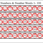 Christmas Printable Numbers 1 100 Printable Numbers