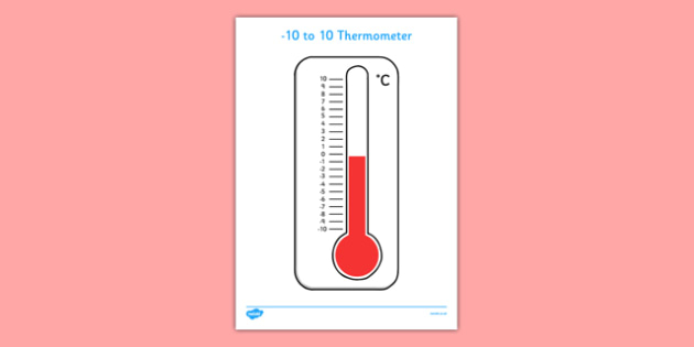 Clipart Thermometer Negative Number Clipart Thermometer 