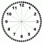 Clock Numbers Template ClipArt Best