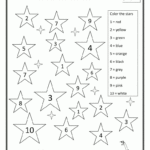 Coloring Pages Math Worksheets Color In 1 10 Color