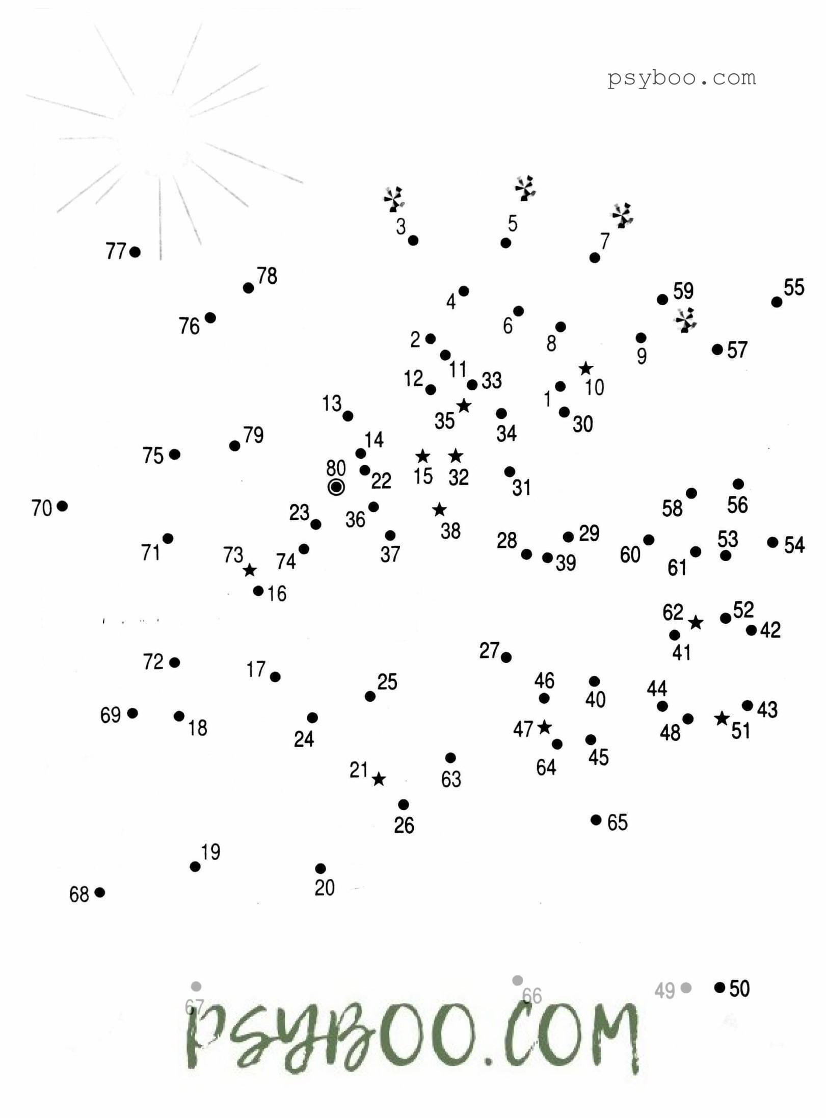 Connect The Dots Worksheet From 1 90 PDF Free Download 