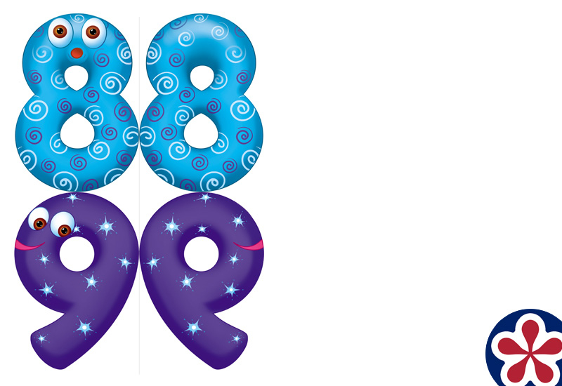 Cute And Big Printable Numbers For Kids TeachersMag Cute And Big Printable Numbers For Kids TeachersMag