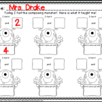 Decomposing Numbers Kindergarten Worksheets