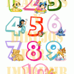 Disney Printable Numbers Images And Pictures To Print