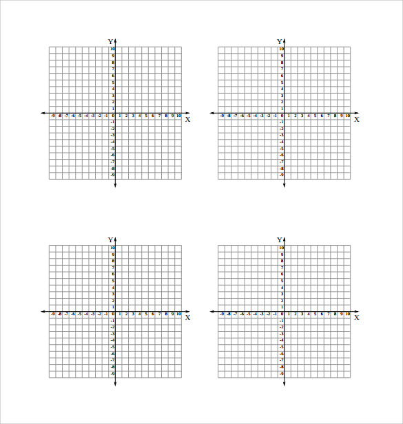 FREE 8 Numbered Graph Paper Templates In PDF