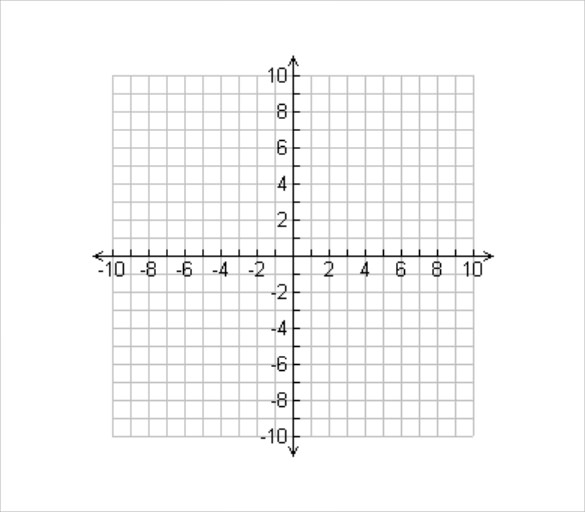 FREE 8 Numbered Graph Paper Templates In PDF