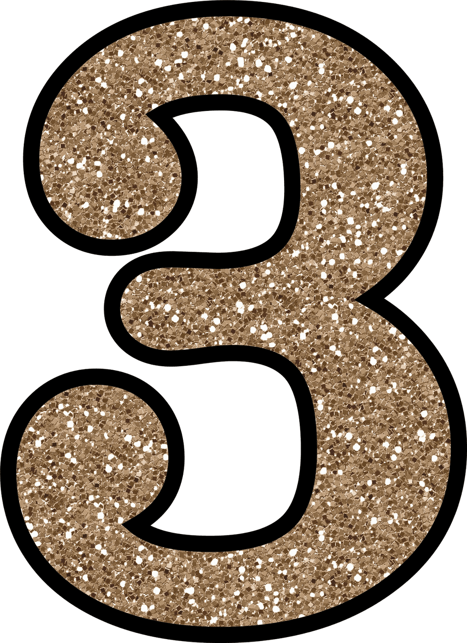 Free Glitter Numbers 0 9 To Download And Print