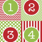 Free Printable Advent Calendar Numbers Printable Advent