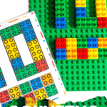 Free Printable DUPLO Counting Mats For Preschoolers Math
