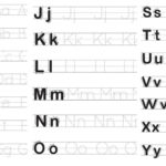 Free Printable For Tracing Letters Numbers