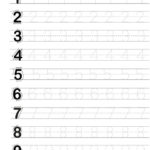 Free Printable For Tracing Letters Numbers Tracing