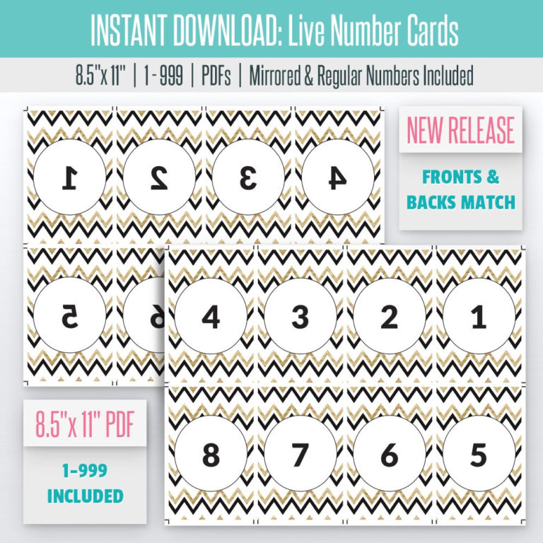 Free Printable Live Sale Numbers Free Printable