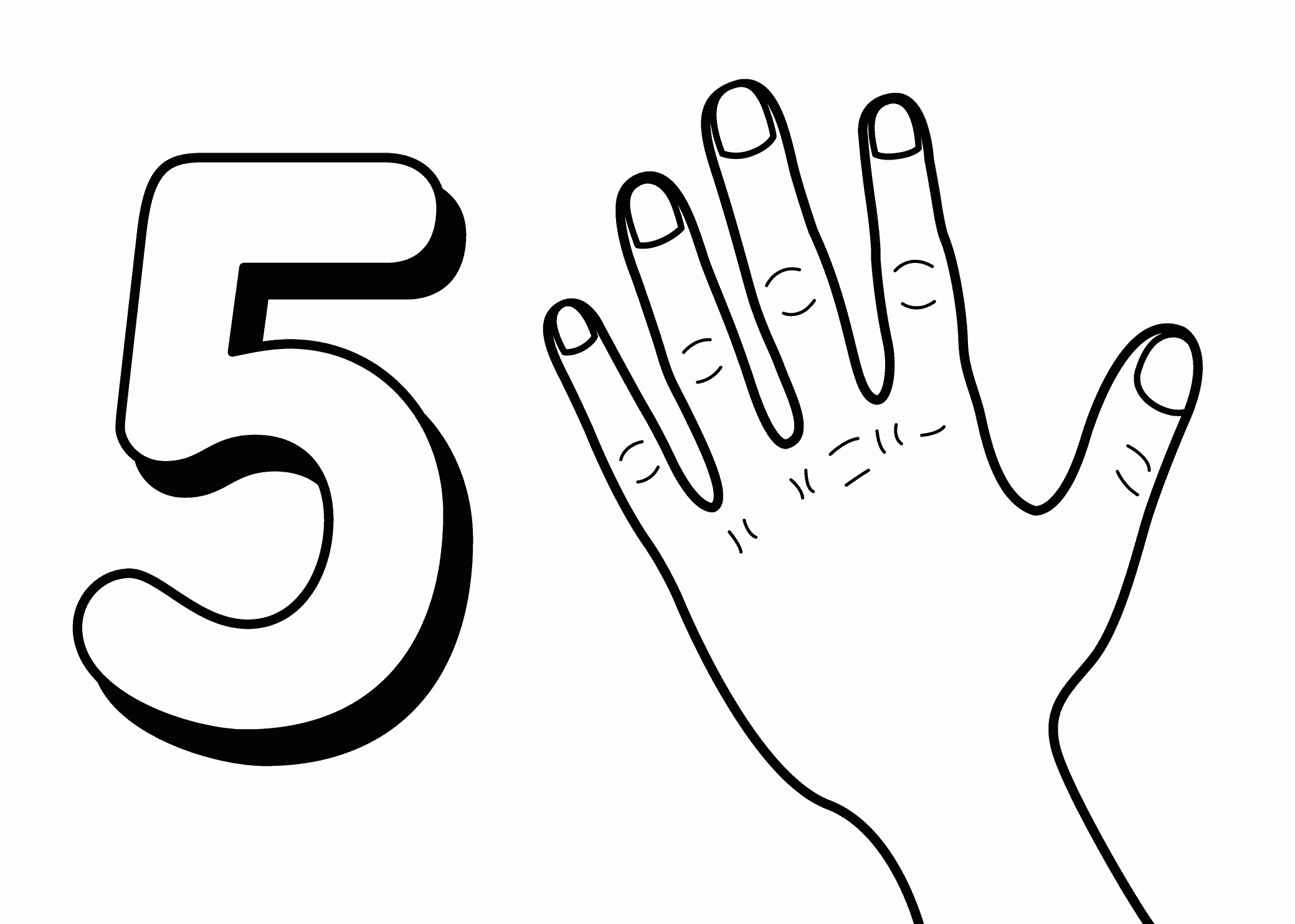 Free Printable Number Coloring Pages For Kids Free Printable Number Coloring Pages For Kids