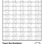 Free Trace The Numbers 11 20 Worksheets For Kids