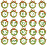 Image Result For Advent Calendar Numbers Printable