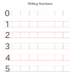Kidz Worksheets Preschool Writing Numbers Worksheet1