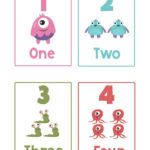 Monster Number Flash Cards FREE Printable Number Flash