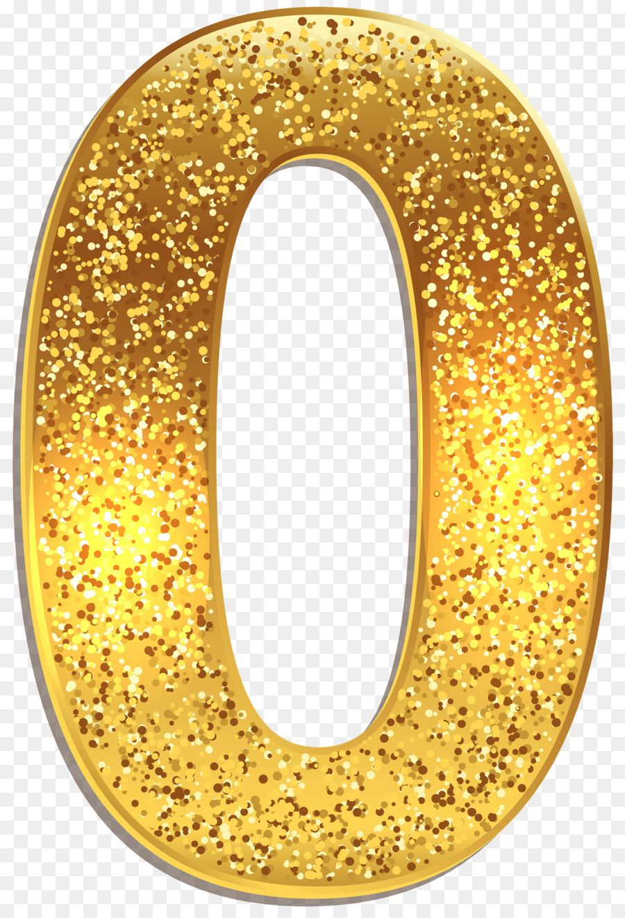 Number Gold 0 Clip Art Number 0 Molde De Flor Gigante 