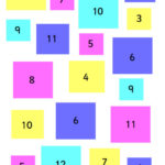 Number Squares Printable Maths Game For Kids