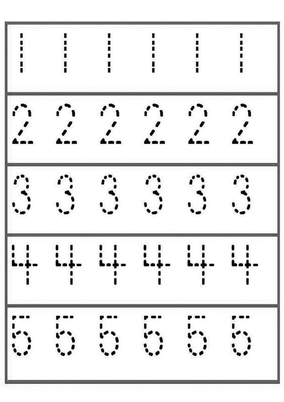 Number Tracing Playgroup Preschool Number Worksheets Number Tracing Playgroup Preschool Number Worksheets