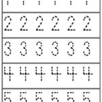 Number Tracing Playgroup Preschool Number Worksheets