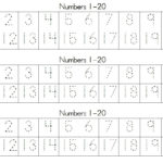 Number Tracing Worksheets 1 20 Pdf Free NumbersWorksheet