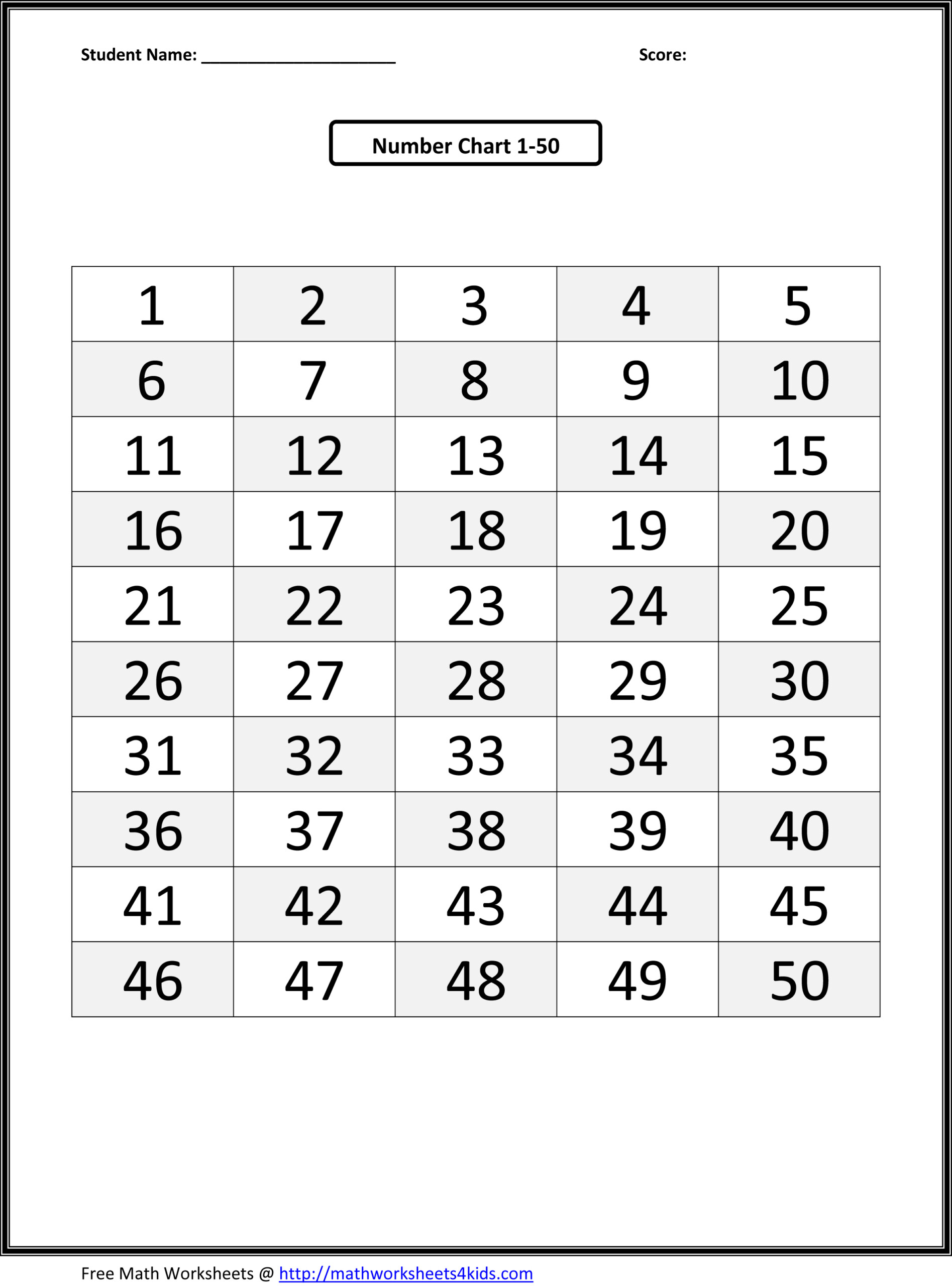 Number Tracing Worksheets 1 30 NumbersWorksheet
