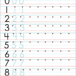 Number Writing Practice Sheet Free Printable From