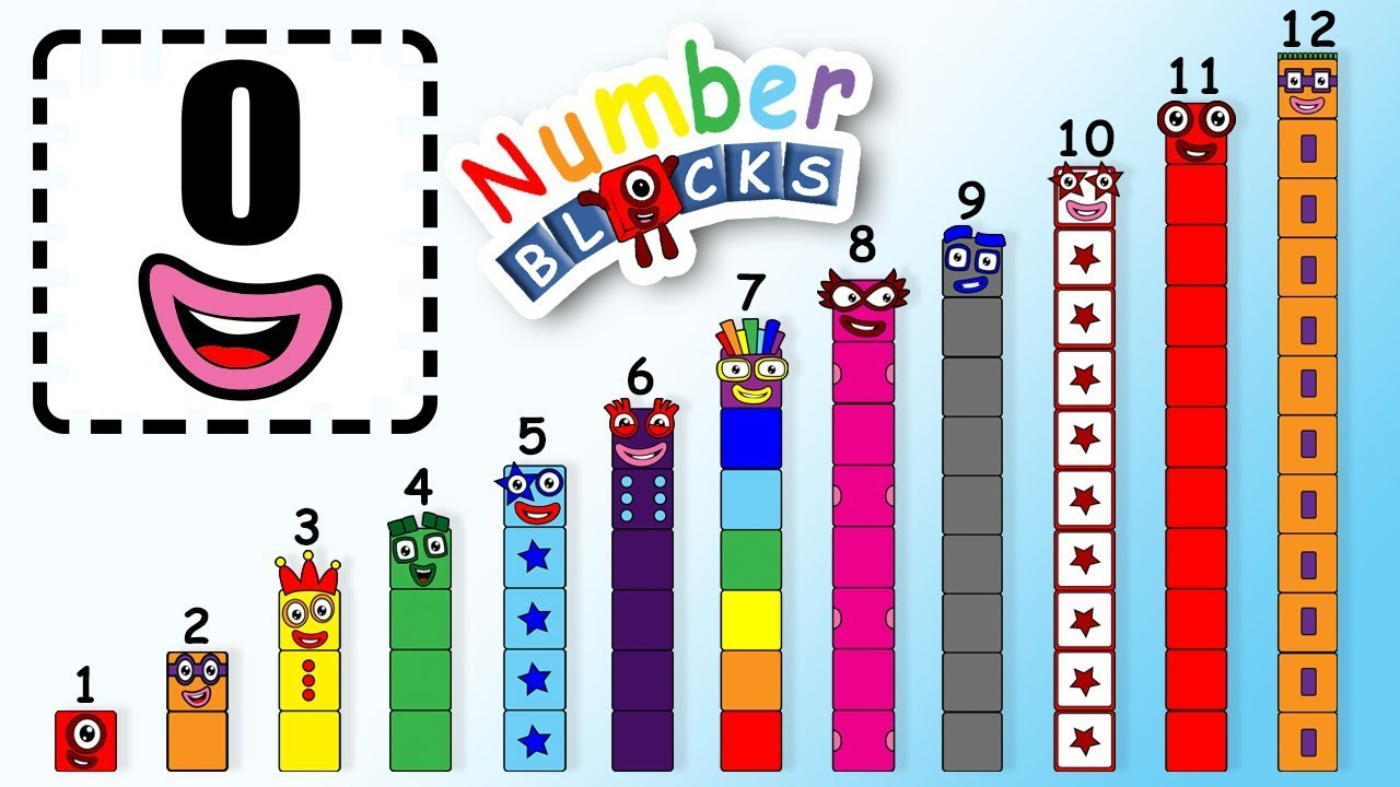 Numberblocks Numbers 1 10 Numberblocks Eleven Twelve 