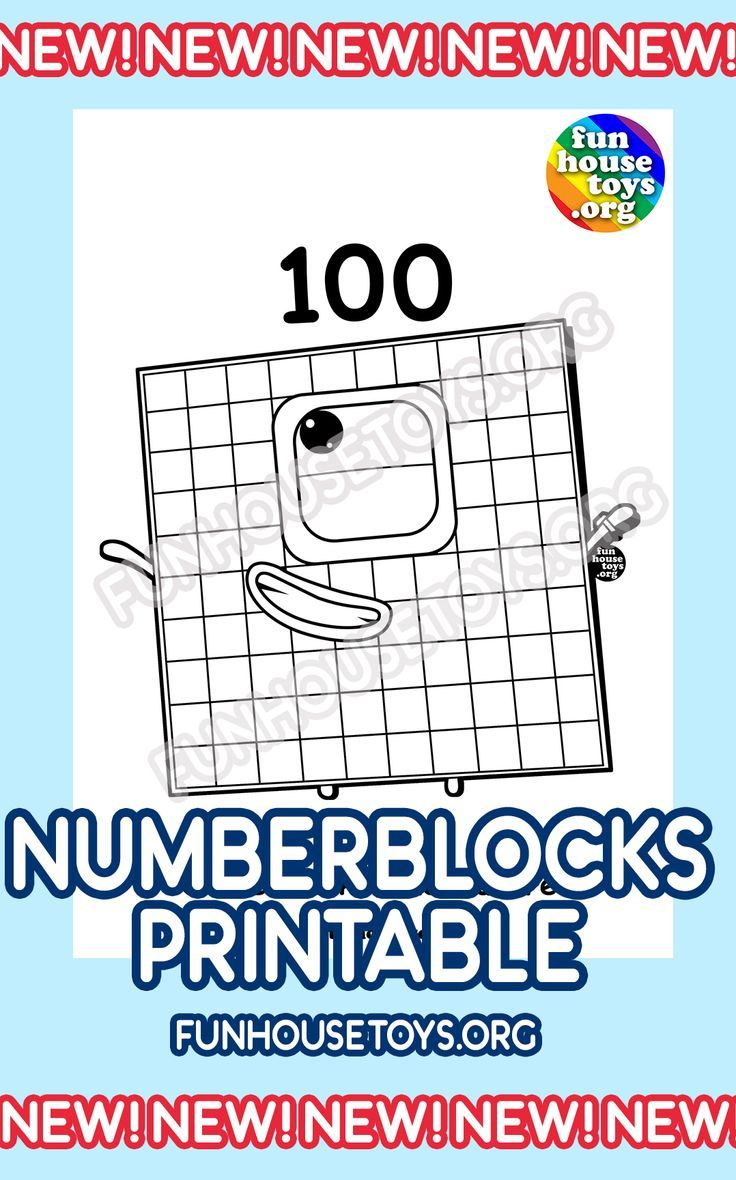 Numberblocks Printables Fun Printables For Kids 