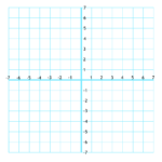 Numbered 14x14 Four Quadrant Grid Paper Download Printable