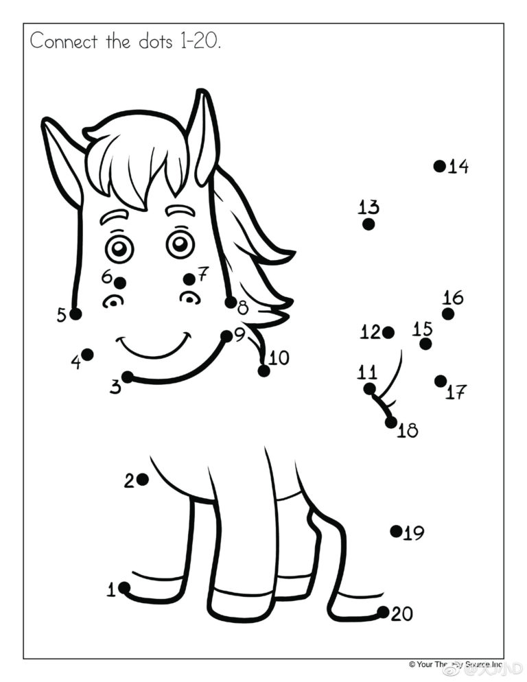 Numbers 1 10 Join The Dots NumbersWorksheet