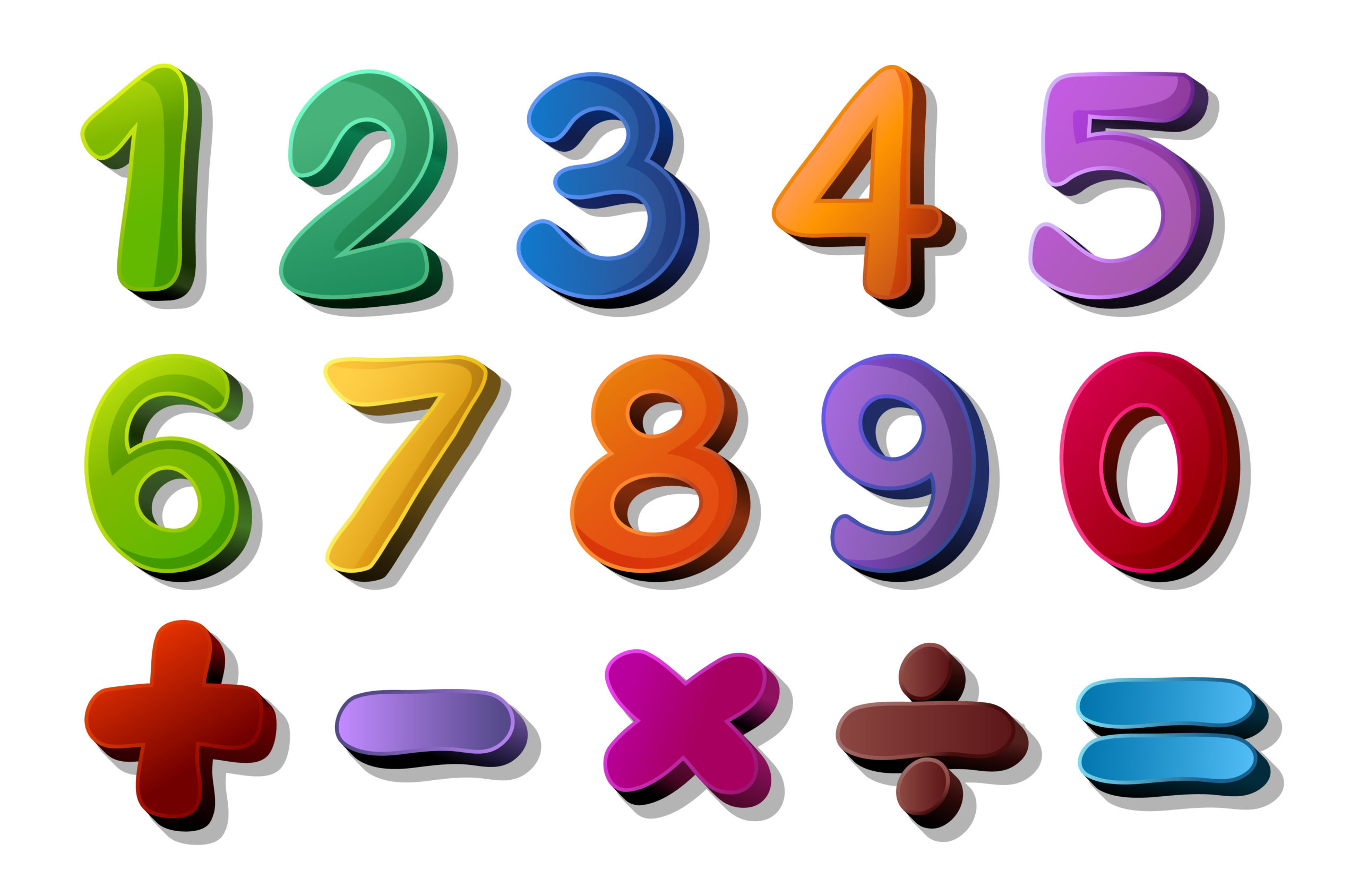 Numbers And Maths Symbols 414879 Download Free Vectors 