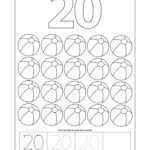 Numbers Coloring Book For Kids Number 20 Coloring