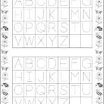 Oodles Of Letter And Number Tracing Sheets