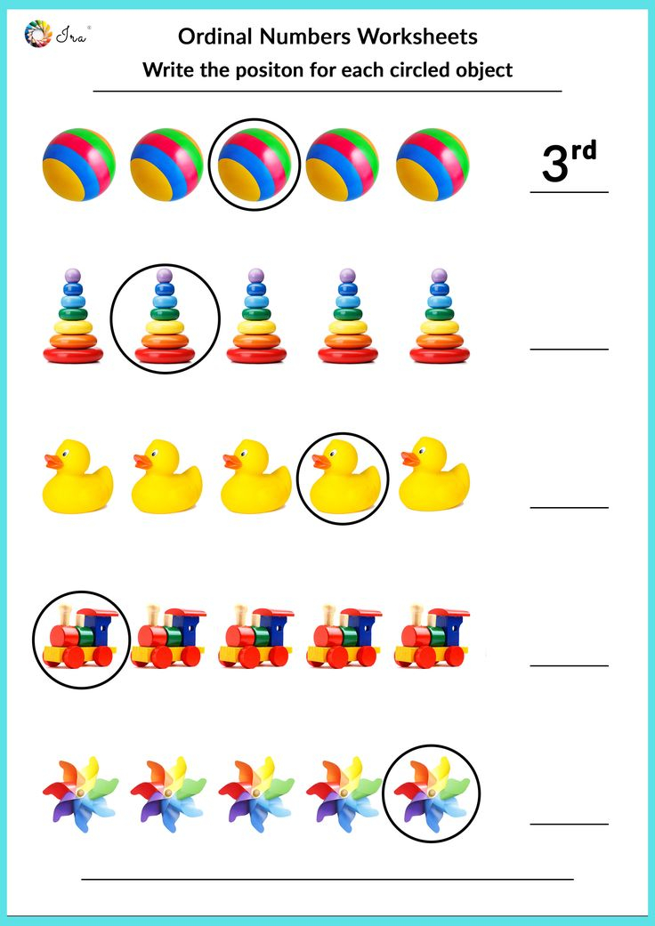 Ordinal Number Worksheet Fill In The Blanks In 2020 