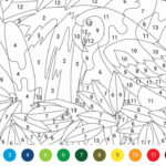 Paint By Number Coloring Pages In 2020 Color By Numbers